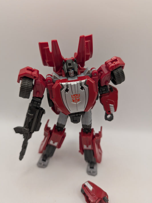 Transformers Studio Series Gamer Edition War For Cybertron Sideswipe C9 loose