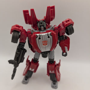 Transformers Studio Series Gamer Edition War For Cybertron Sideswipe C9 loose