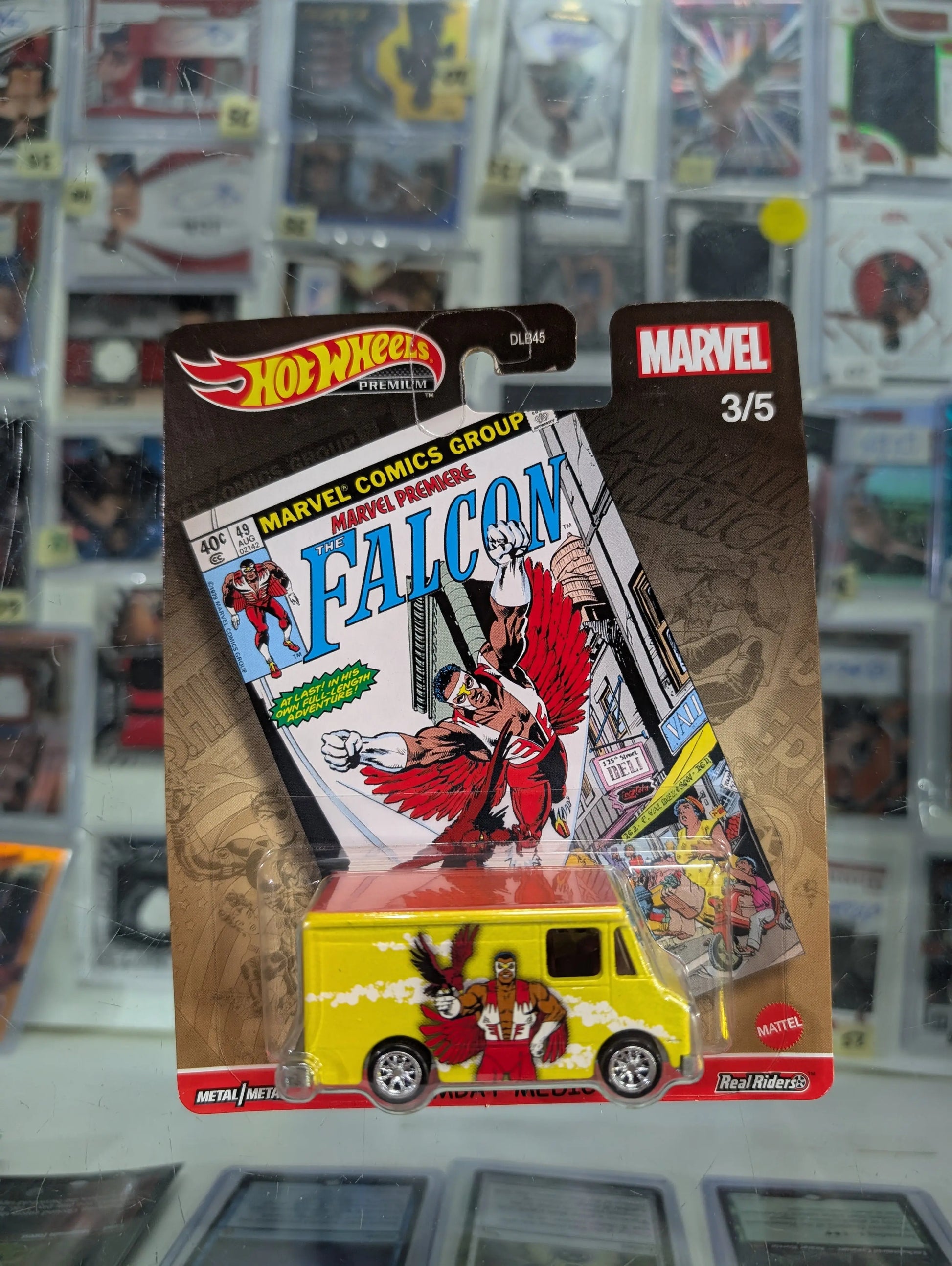 Hot Wheels Premium Combat Medic 3/5 The Falcon Marvel 2021 Real Riders FRENLY BRICKS - Open 7 Days