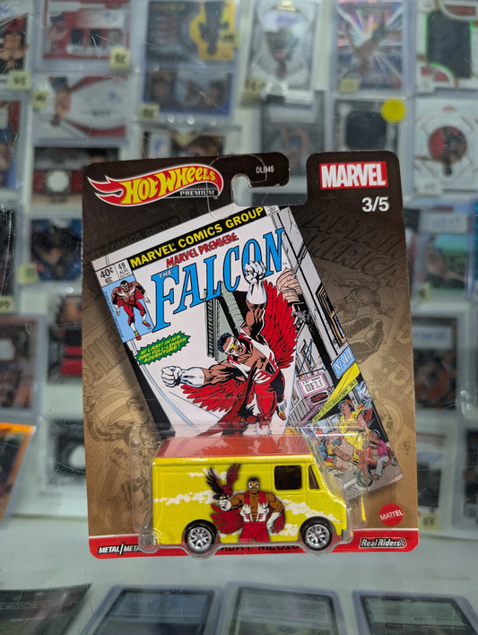 Hot Wheels Premium Combat Medic 3/5 The Falcon Marvel 2021 Real Riders FRENLY BRICKS - Open 7 Days