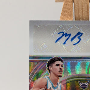 2020-21 Panini Spectra Rookie Dual Patch Auto LaMELO BALL JAMES WISEMAN /5 RC FRENLY BRICKS - Open 7 Days