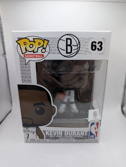 Kevin Durant Brooklyn Nets Nba Funko Pop Vinyl 63 FRENLY BRICKS - Open 7 Days