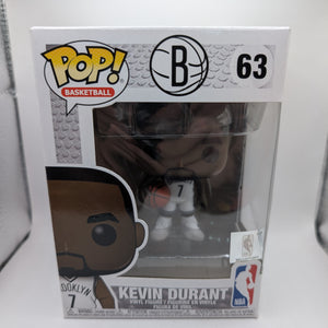 Kevin Durant Brooklyn Nets Nba Funko Pop Vinyl 63 FRENLY BRICKS - Open 7 Days