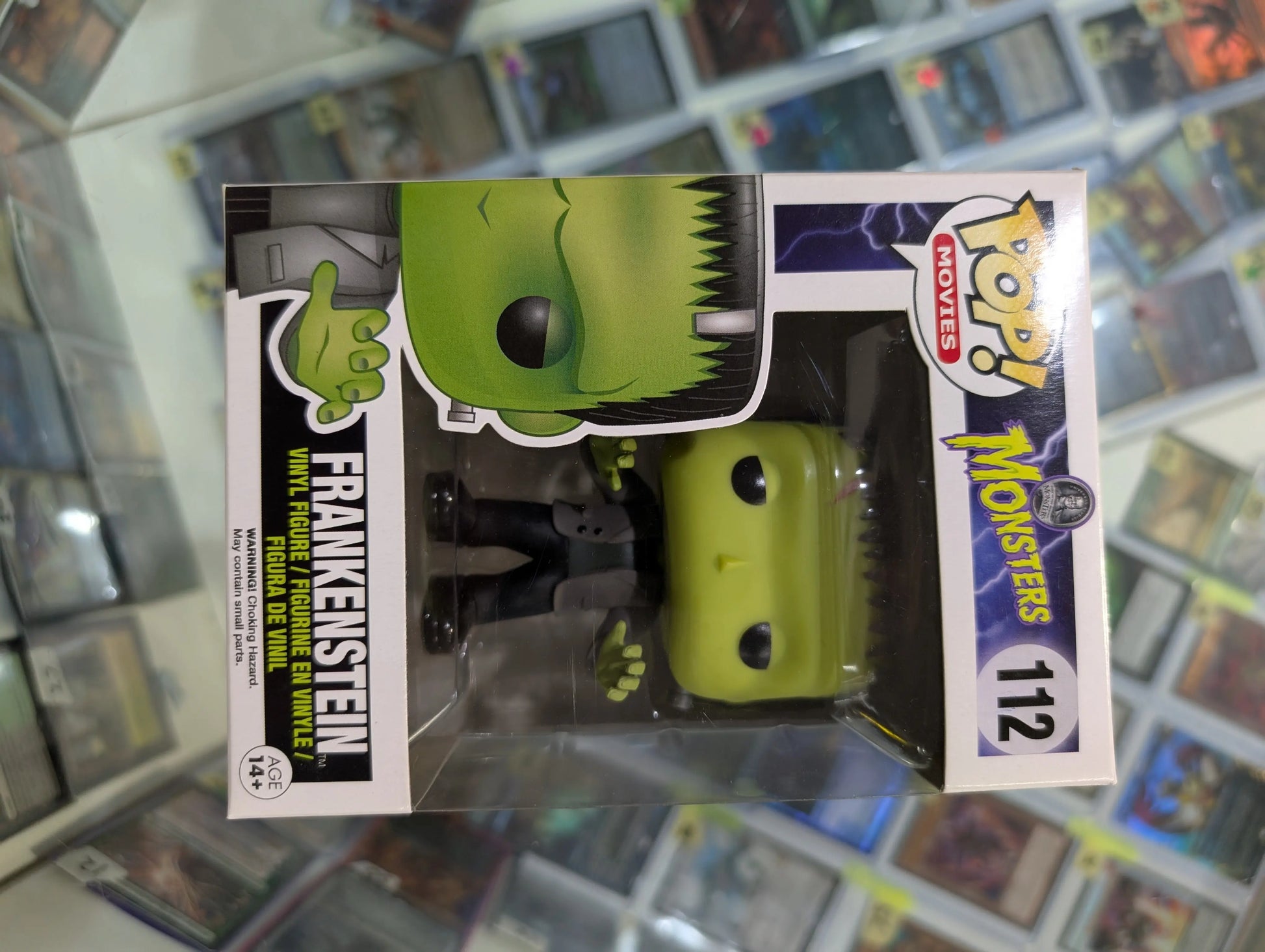 Funko Pop! Universal Monsters  Frankenstein #112 Vaulted 2014 FRENLY BRICKS - Open 7 Days