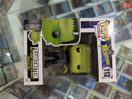 Funko Pop! Universal Monsters  Frankenstein #112 Vaulted 2014 FRENLY BRICKS - Open 7 Days