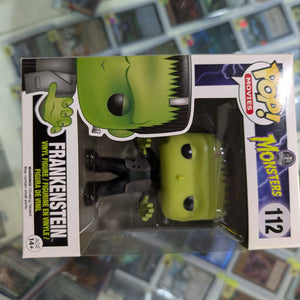 Funko Pop! Universal Monsters  Frankenstein #112 Vaulted 2014 FRENLY BRICKS - Open 7 Days
