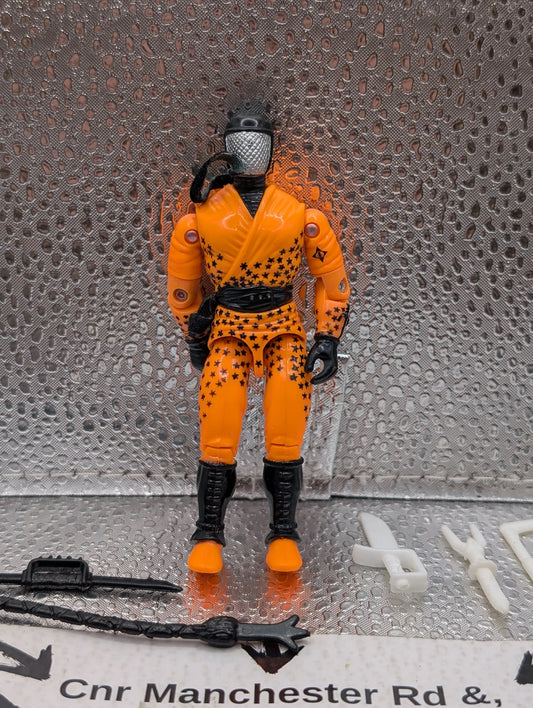 SLICE  (v2) 1993 Vintage GI Joe ARAH Ninja Force NICE Figure HASBRO E8 873A FRENLY BRICKS - Open 7 Days