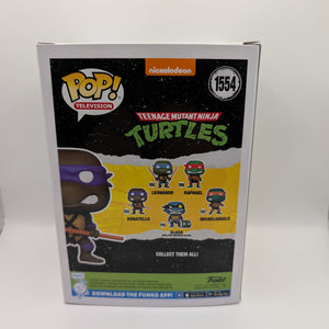 Teenage Mutant Ninja Turtles - Donatello with Bo Staff Pop! Vinyl Figure #1554 FRENLY BRICKS - Open 7 Days
