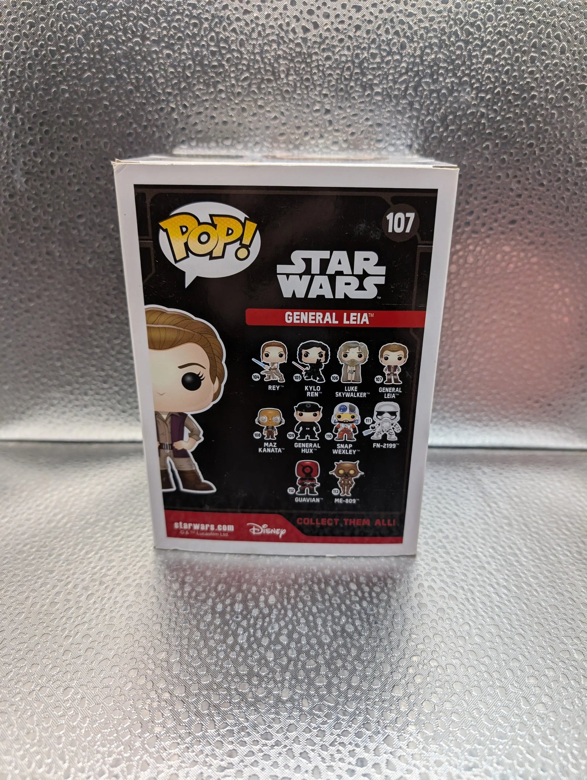 FUNKO Pop Vinyl General Leia #107 FRENLY BRICKS - Open 7 Days