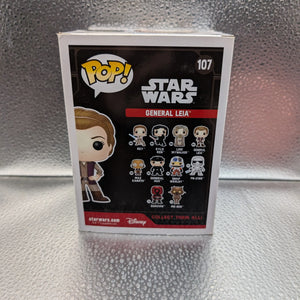 FUNKO Pop Vinyl General Leia #107 FRENLY BRICKS - Open 7 Days
