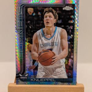 2025-26 Topps Chrome #254 Kon Knueppel Pulsar Refractor FRENLY BRICKS - Open 7 Days