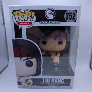 Mortal Kombat X Liu Kang Pop! Vinyl Figure #252 FRENLY BRICKS - Open 7 Days