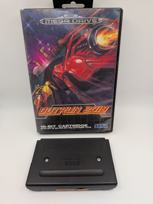 outrun 2019 - Sega Mega Drive CART AND COVER ART FRENLY BRICKS - Open 7 Days