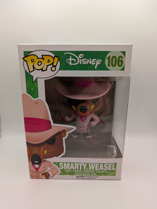 FUNKO POP! DISNEY Who Framed Roger Rabbit - SMARTY WEASEL Pop Vinyl #106 FRENLY BRICKS - Open 7 Days