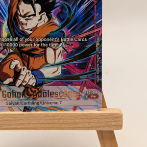 Son Gohan : Adolescence (Alt Art) FB01-016 R* (English) DBS Fusion World FB03 FRENLY BRICKS - Open 7 Days