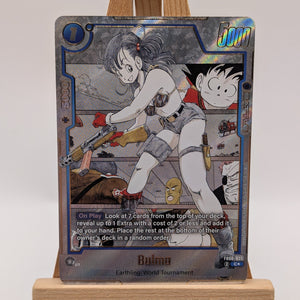 DBS Fusion World Bulma FB06-035 Alternate Art MANGA FRENLY BRICKS - Open 7 Days