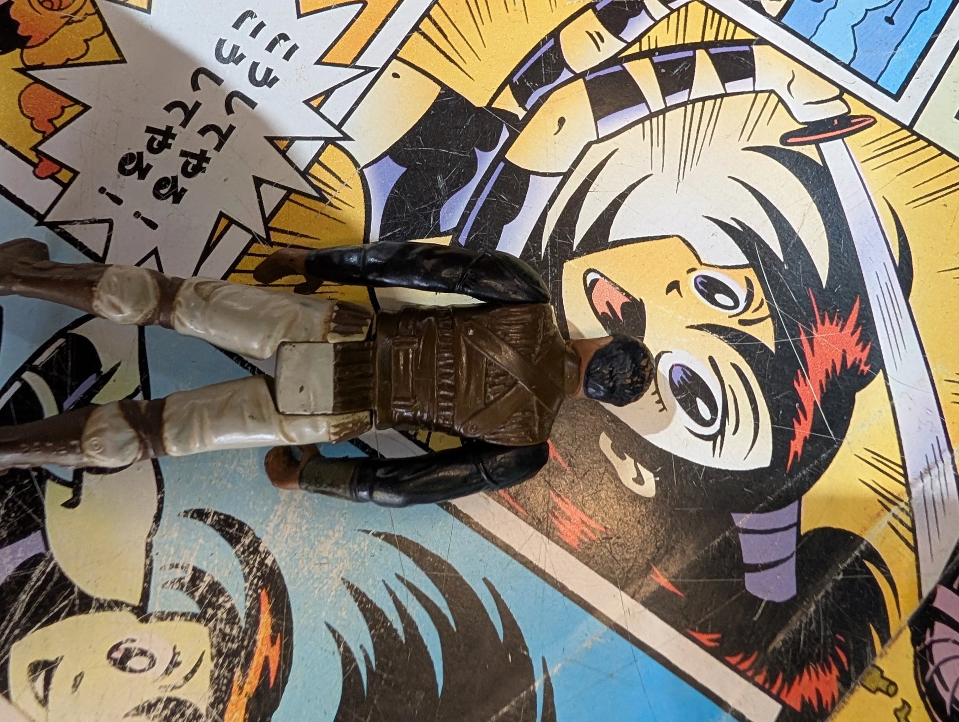 Vintage 1983 Star Wars Lando Calrissian Skiff Guard Action Figure ROTJ Kenner FRENLY BRICKS - Open 7 Days