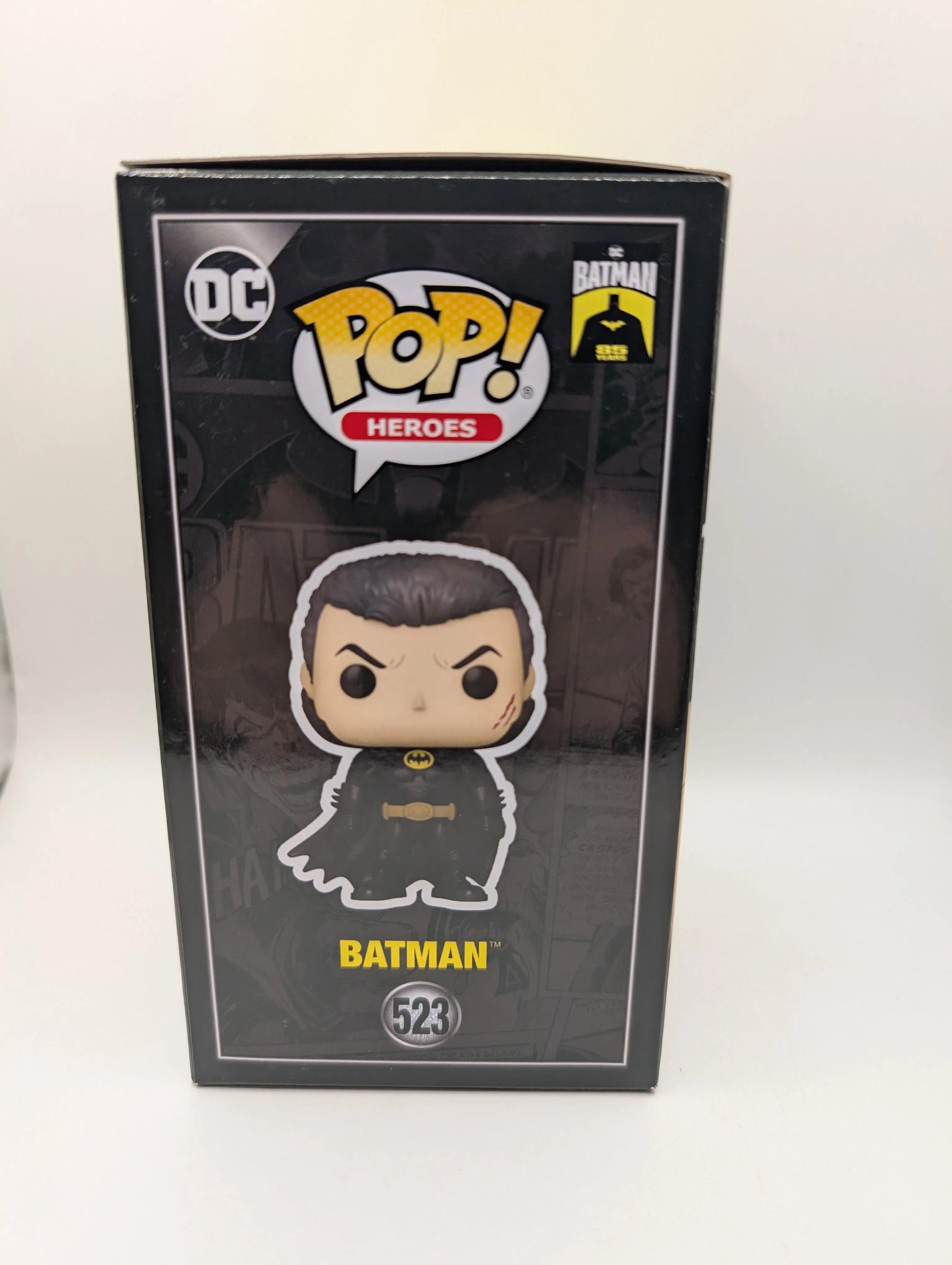 Batman - Batman (Unmasked) 85th Anniversary Pop! Vinyl Figure (RS) #523 FRENLY BRICKS - Open 7 Days