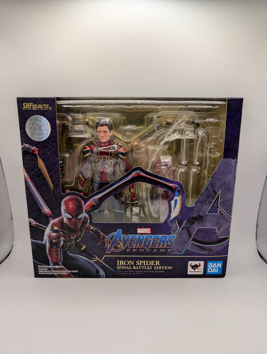 S.H. Figuarts Iron Spider Armor Final Battle Edition In Stock FRENLY BRICKS - Open 7 Days