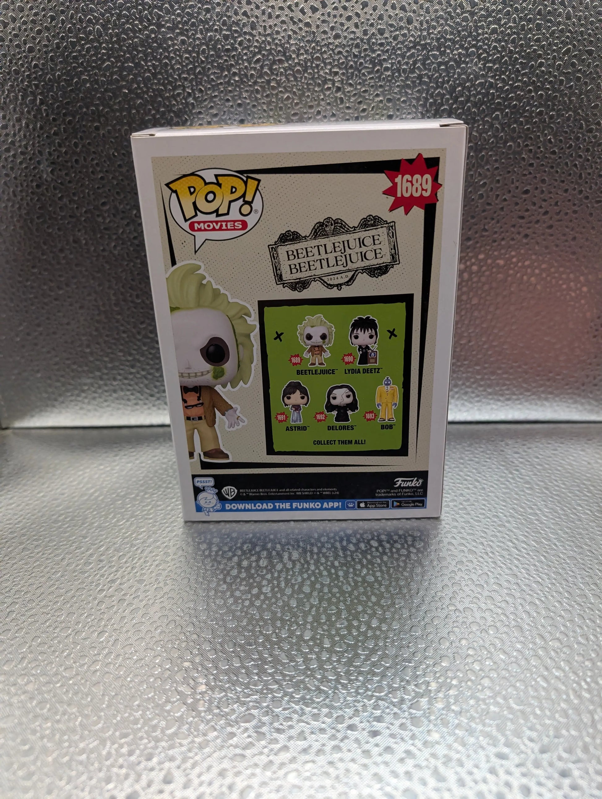 FUNKO Pop Vinyl Beetle Juice #1689 FRENLY BRICKS - Open 7 Days