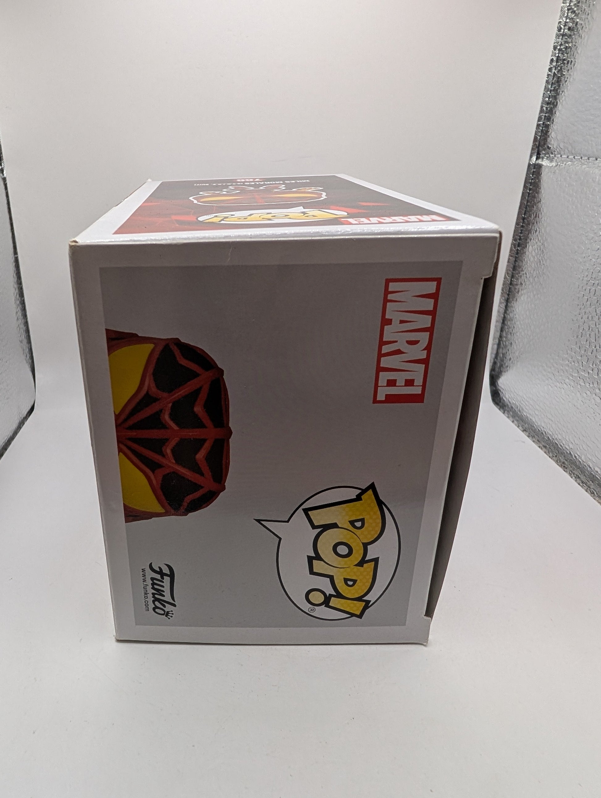 Funko Pop! Spider-Man  Miles Morales "S.T.R.I.K.E SUIT" number 766 FRENLY BRICKS - Open 7 Days