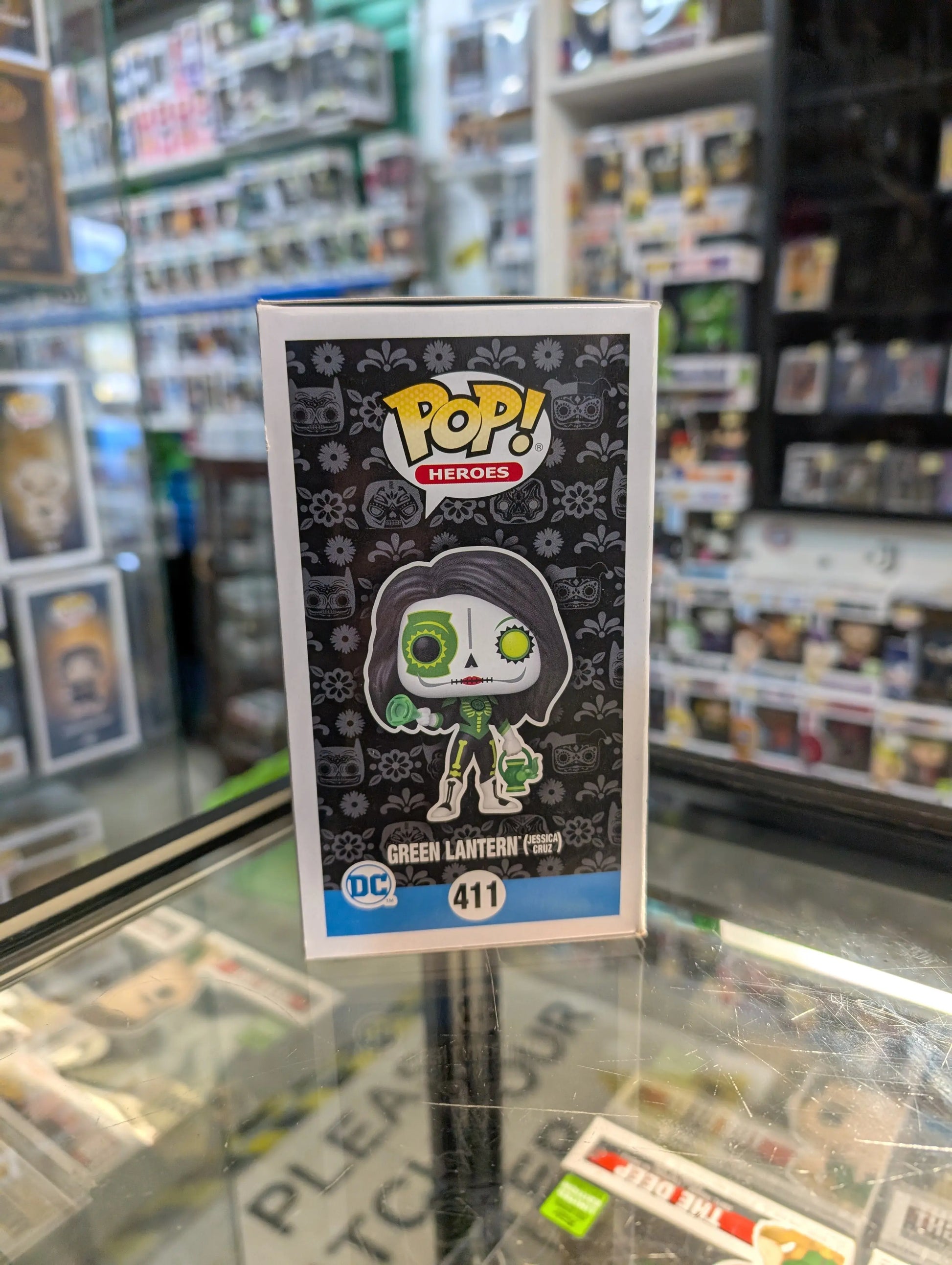 FUNKO Pop Vinyl Green Lantern #411 FRENLY BRICKS - Open 7 Days