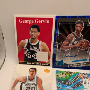 San Antonio Spurs NBA Basketball Card Lot, Rookies, Patch, Auto, George Gervin FRENLY BRICKS - Open 7 Days
