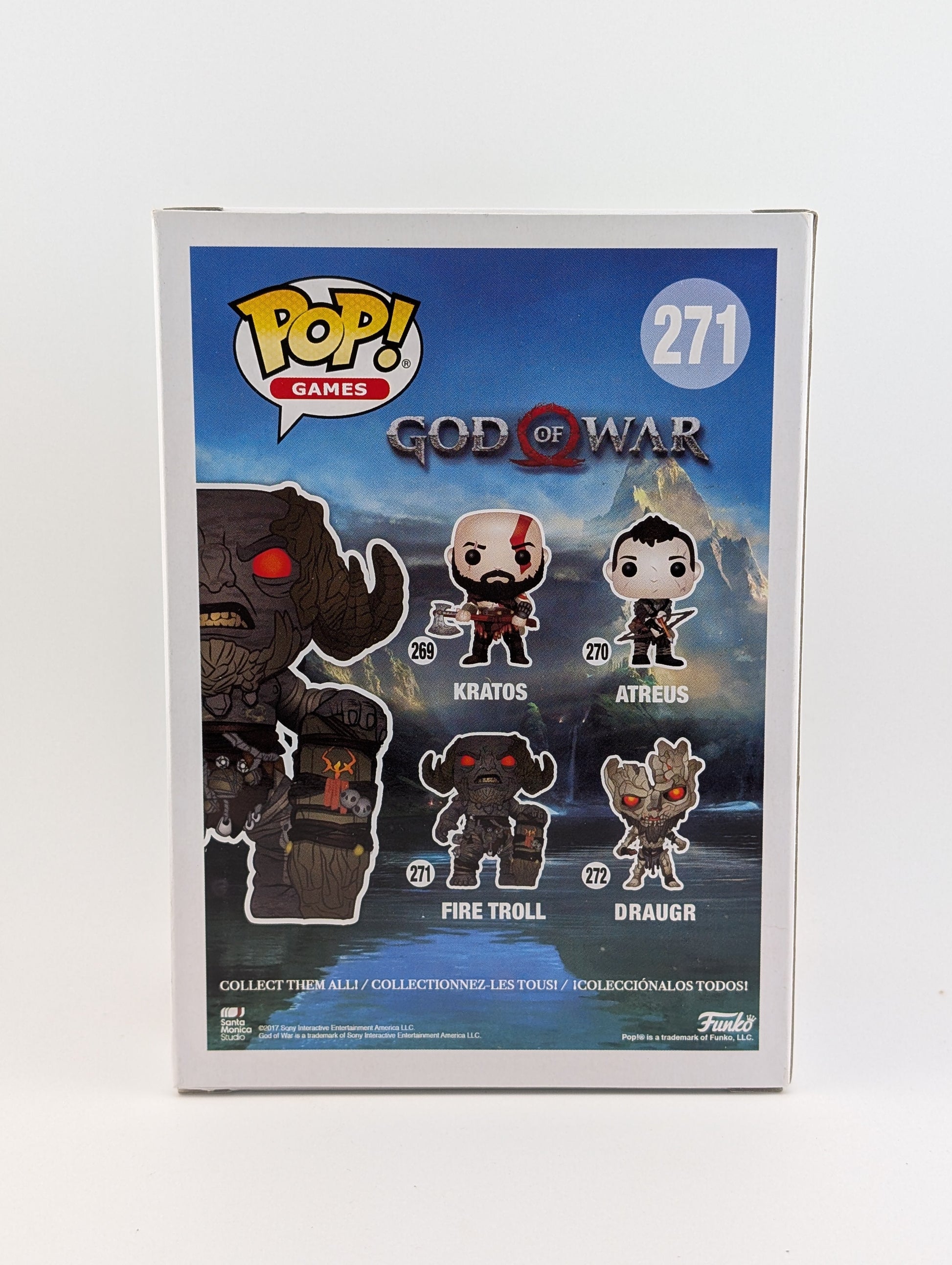 Funko POP! Games God Of War #271 Fire Troll Vinyl Collectable Rare FRENLY BRICKS - Open 7 Days