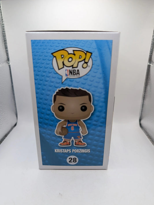 KRISTAPS PORZINGIS Pop Vinyl 28 FUNKO NBA NEW YORK KNICKS FRENLY BRICKS - Open 7 Days