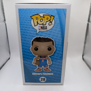 KRISTAPS PORZINGIS Pop Vinyl 28 FUNKO NBA NEW YORK KNICKS FRENLY BRICKS - Open 7 Days