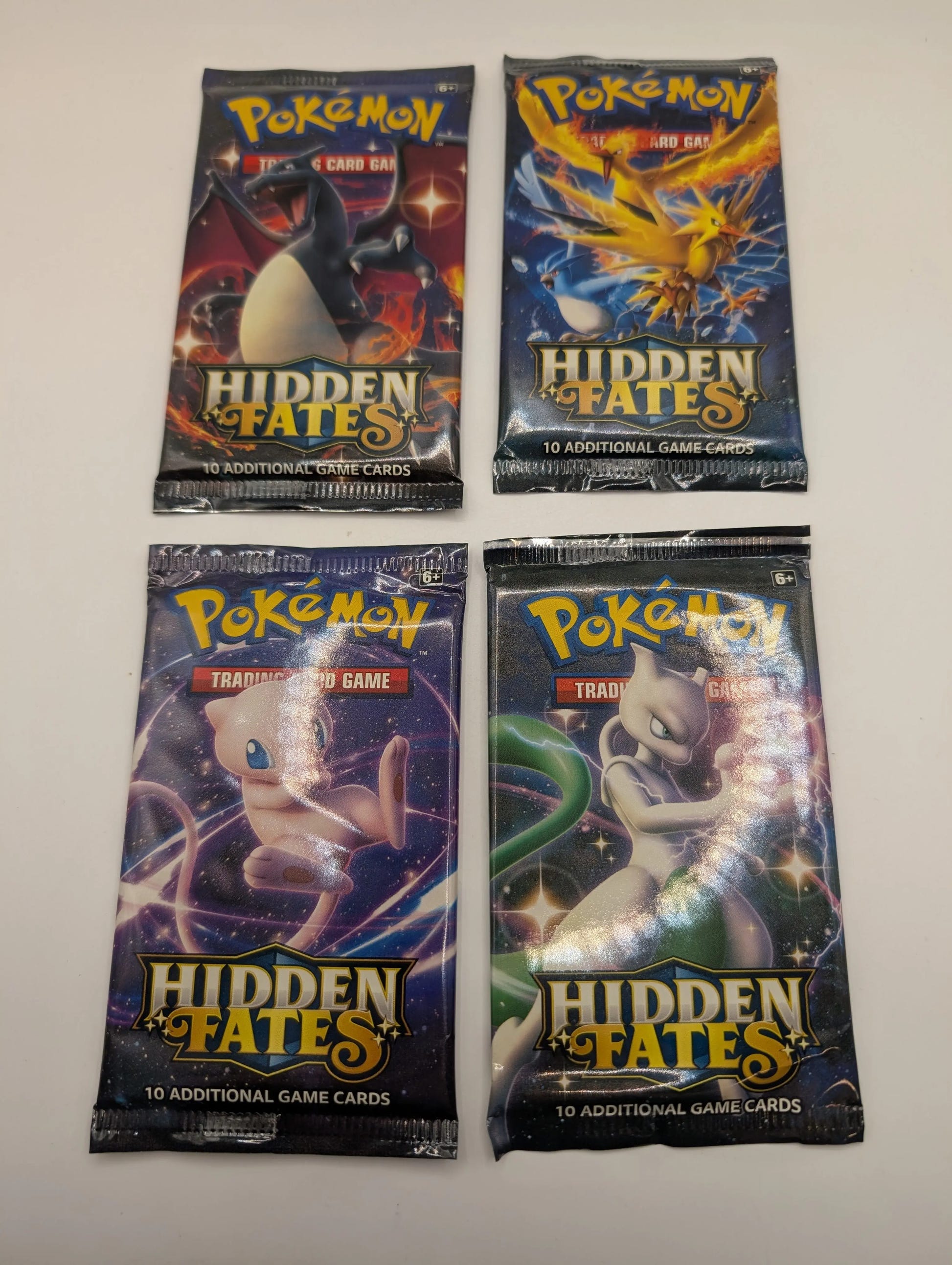 4x Sun And Moon Hidden Fates Art Set Sealed Pokemon Card Booster Pack FRENLY BRICKS - Open 7 Days image 1