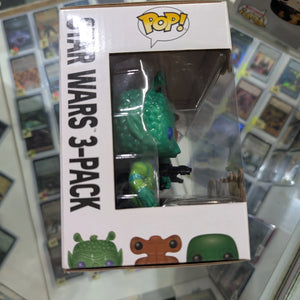 Funko Pop Star Wars Greedo, Hammerhead, Walrus Man 3pk Vinyl Figure FRENLY BRICKS - Open 7 Days