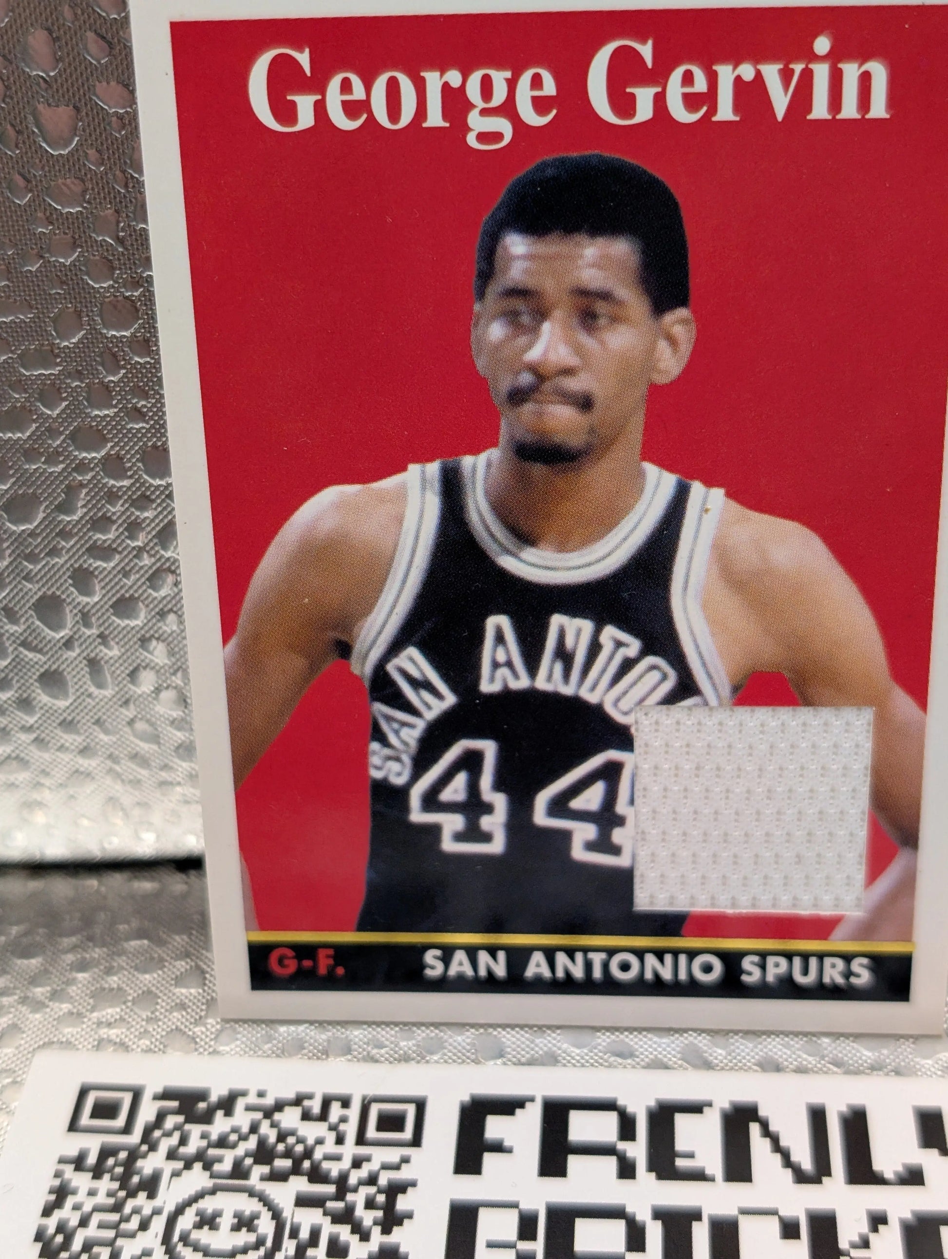 2008-09 Topps 1958-59 Variations Relics Gold George Gervin #178 /50 FRENLY BRICKS - Open 7 Days