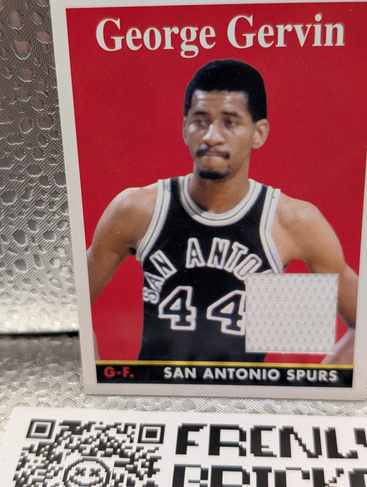 2008-09 Topps 1958-59 Variations Relics Gold George Gervin #178 /50 FRENLY BRICKS - Open 7 Days