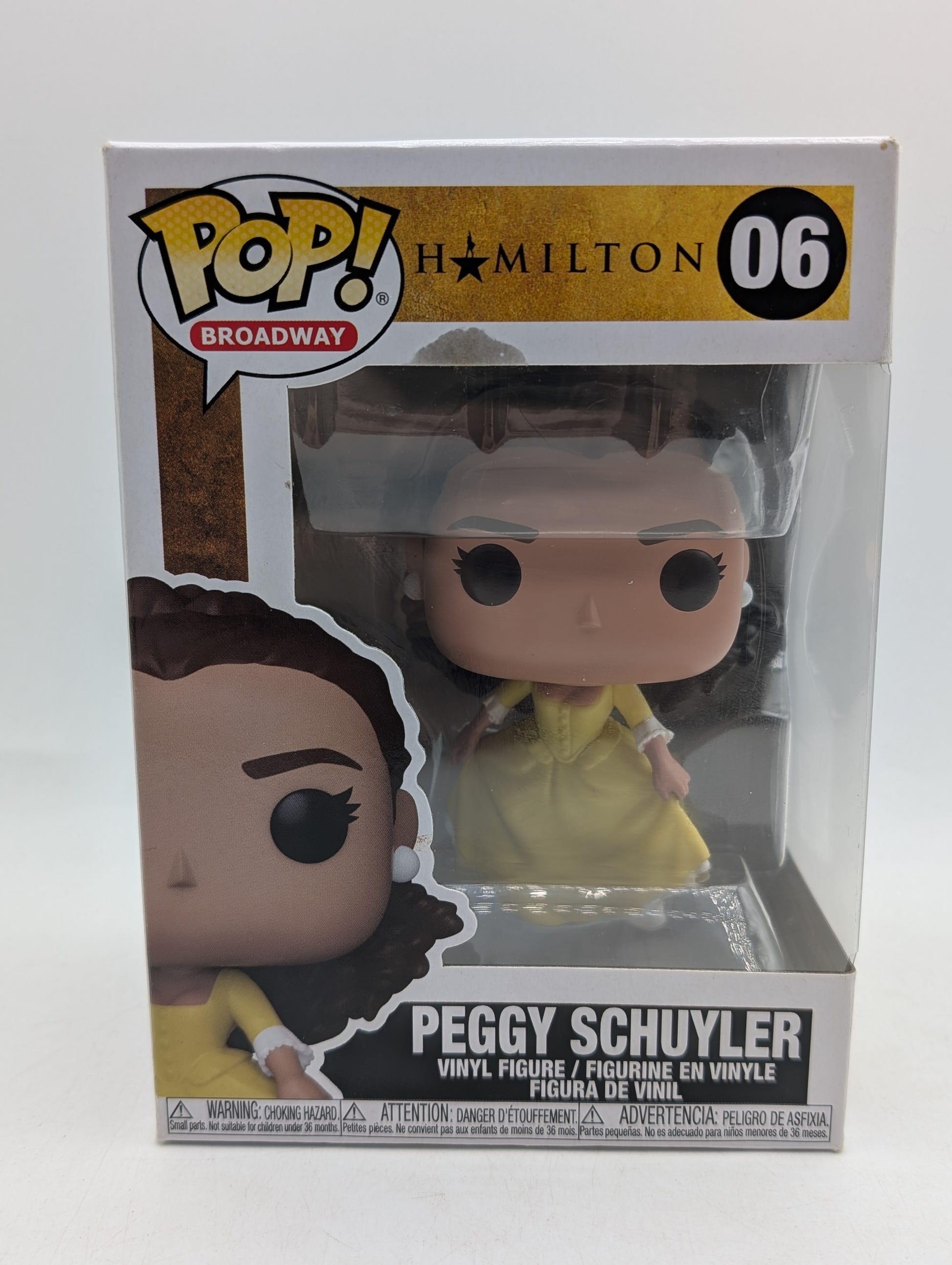 Funko Pop! Vinyl: Peggy Schuyler #06 Hamilton Collectible Figure image 1