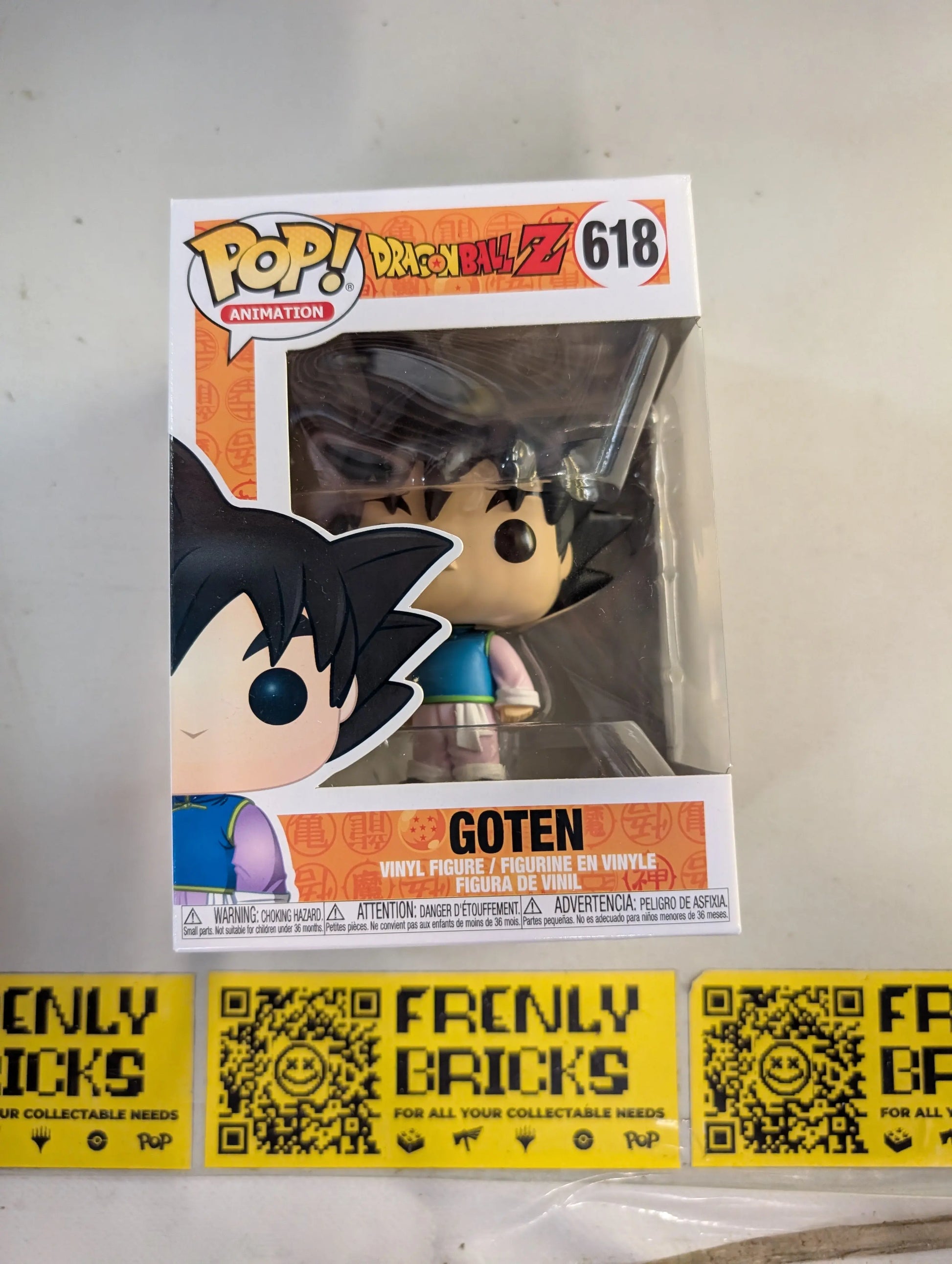 Goten Dragon Ball Z 618 Funko Pop Vinyl FRENLY BRICKS - Open 7 Days
