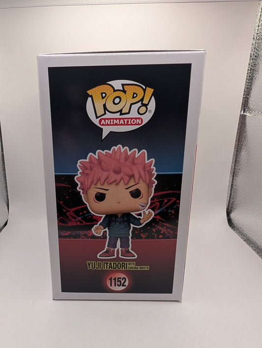 Animation Funko Pop - Yuji Itadori with Sukuna Mouth - No. 1152 FRENLY BRICKS - Open 7 Days