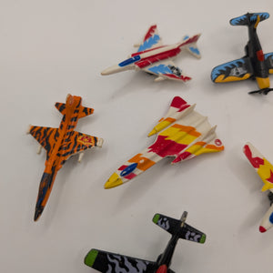 Vintage 1988 Matchbox Ring Raiders Skull Squadron Micro Machine Toy Airplanes LOT FRENLY BRICKS - Open 7 Days