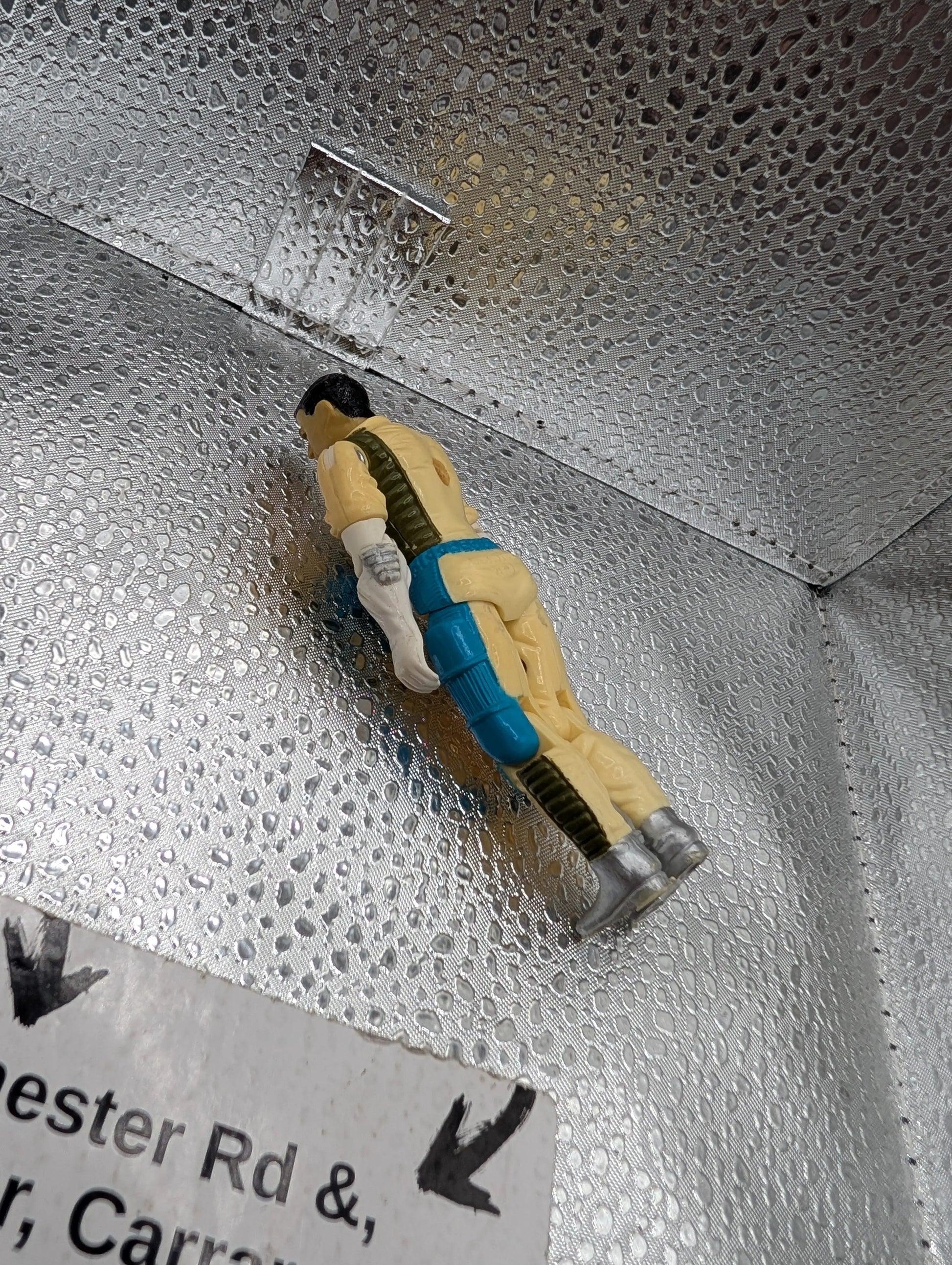 GI JOE COUNTDOWN Vintage Action Figure Complete 1989 Hasbro FRENLY BRICKS - Open 7 Days