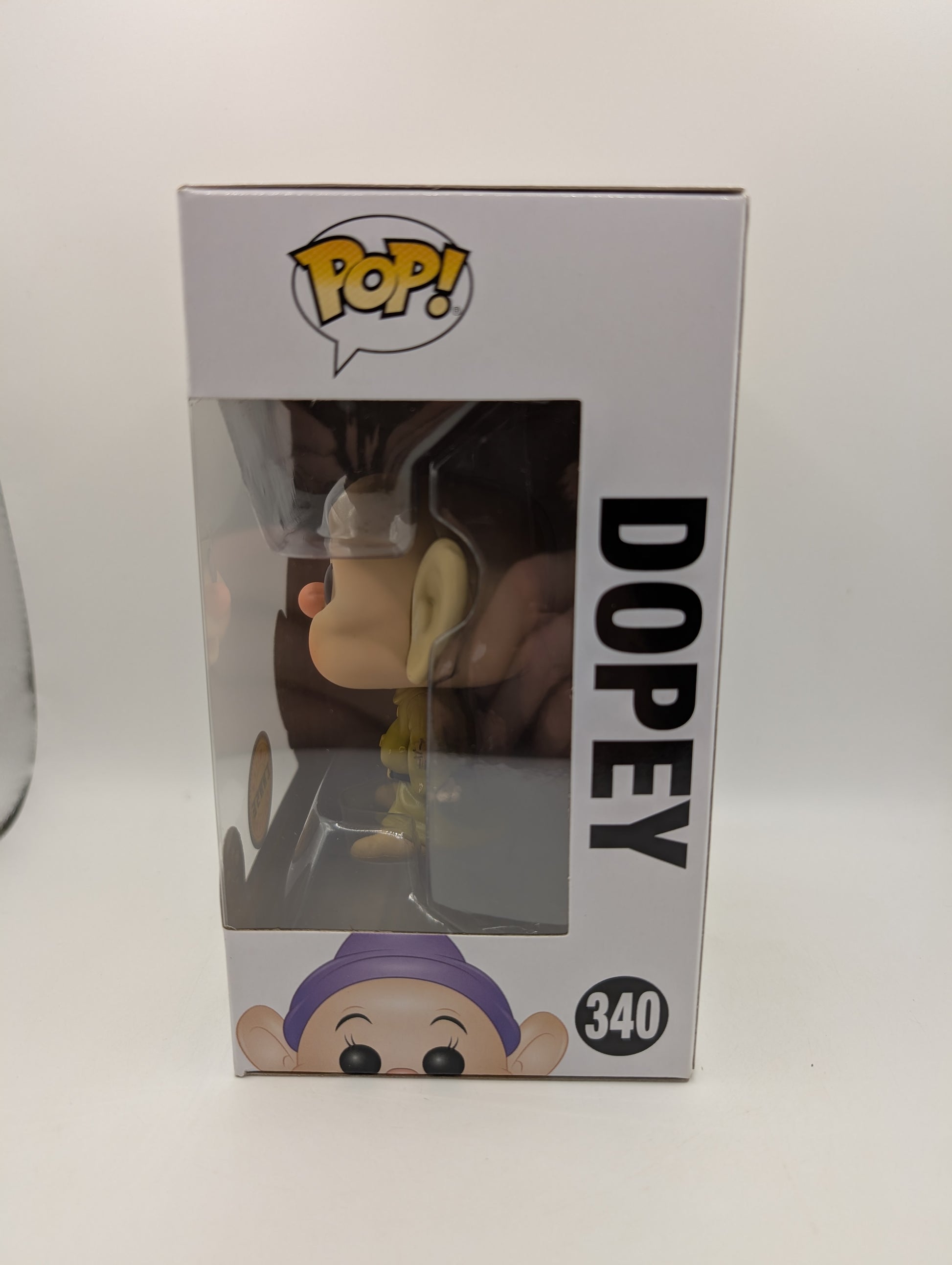 Funko Pop Vinyl Disney Snow White & The Seven  Dwarfs Dopey #340 Chase