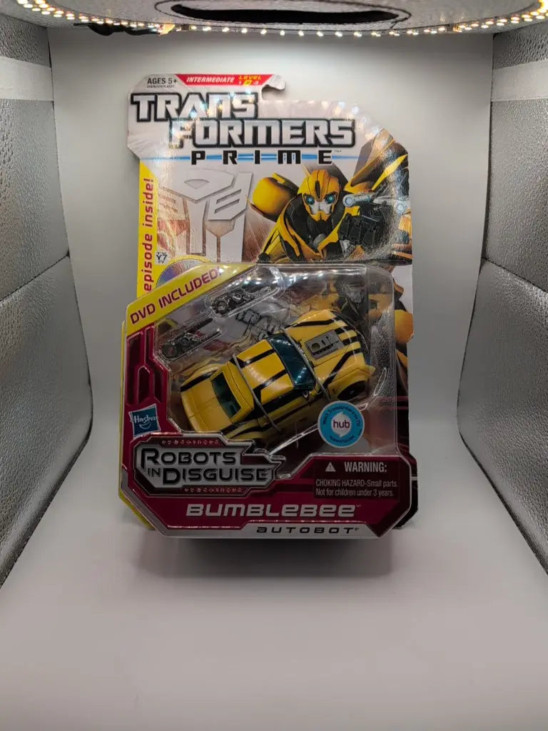 Transformers Prime BUMBLEBEE Deluxe Robots in Disguise DVD included Sealed Hasbro FRENLY BRICKS - Open 7 Days