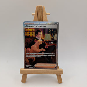 Giovanni's Charisma 204/165 SV: Scarlet & Violet 151 - Pokemon Card