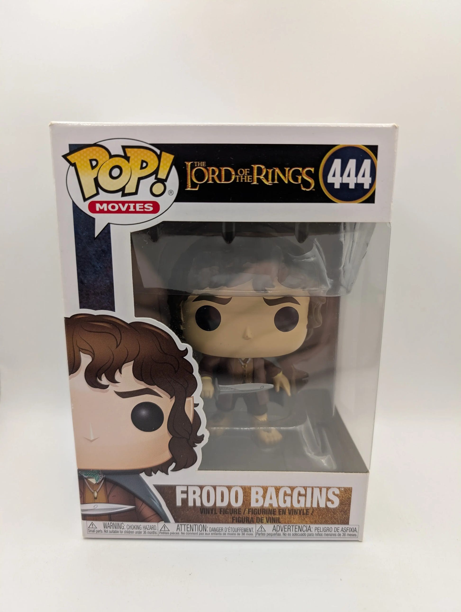 Funko Pop! Vinyl Figure Movies The Lord of the Rings Frodo Baggins #444 FRENLY BRICKS - Open 7 Days image 1