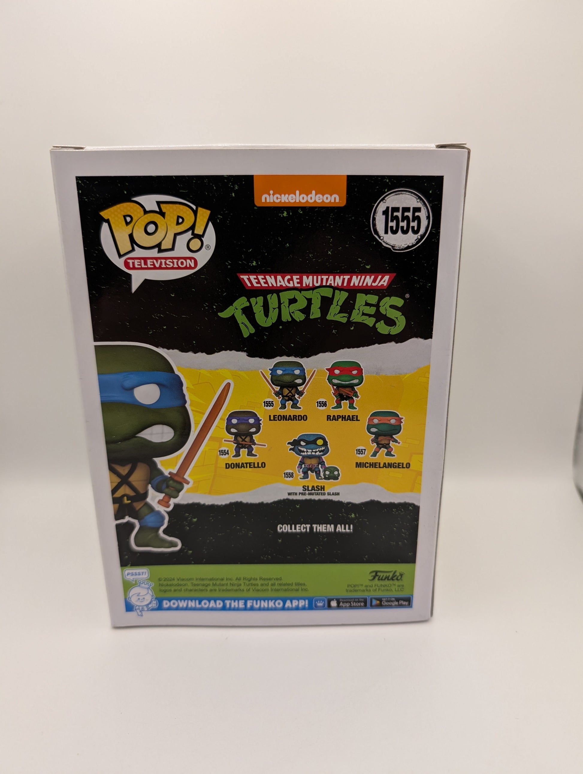 Teenage Mutant Ninja Turtles-Leonardo with Training Swords Pop!Vinyl Figure#1555 FRENLY BRICKS - Open 7 Days