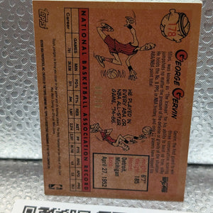 2008-09 Topps 1958-59 Variations Relics Gold George Gervin #178 /50 FRENLY BRICKS - Open 7 Days