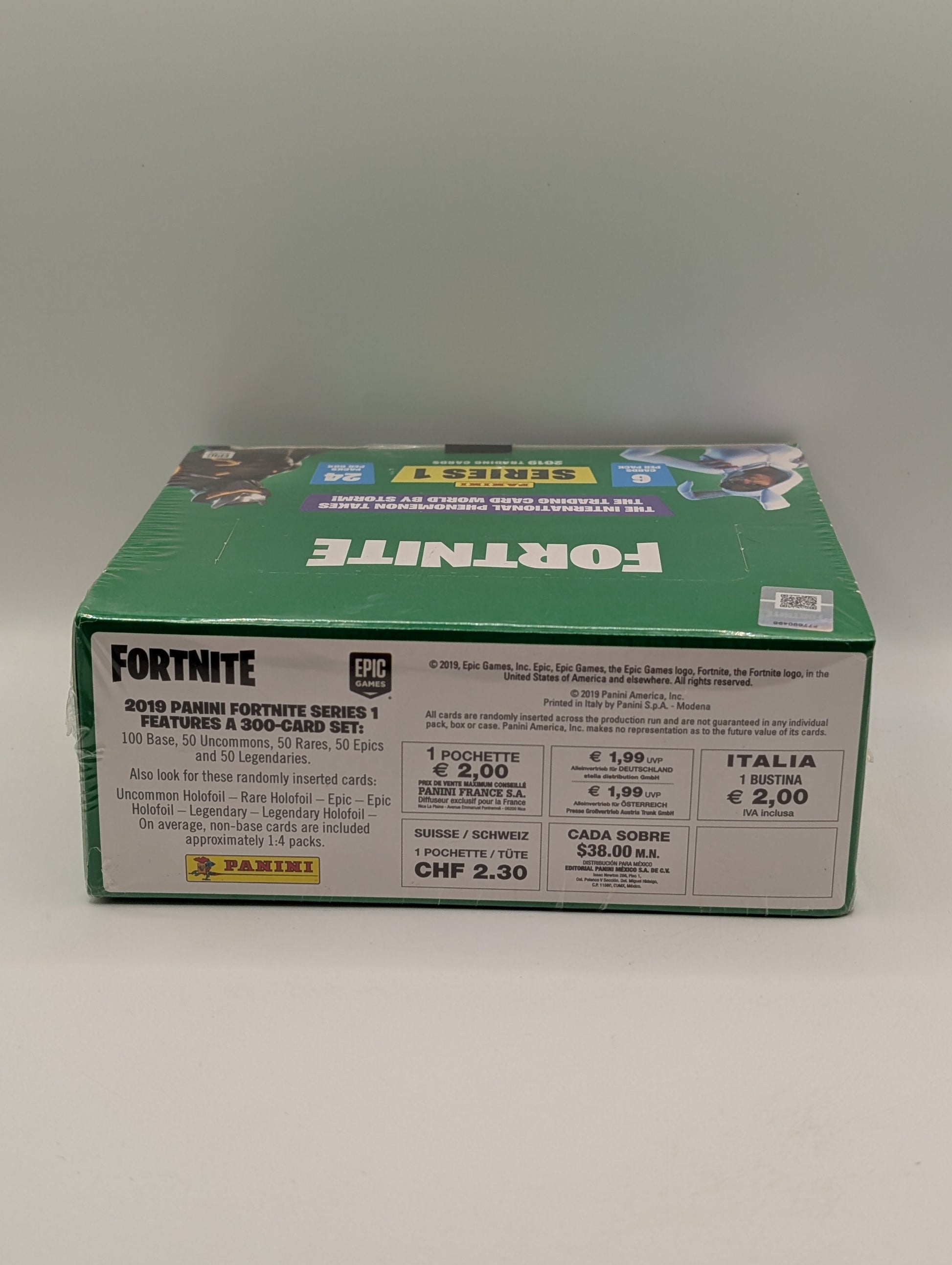 PANINI FORTNITE SERIES 1 TRADING CARDS HOBBY BOX 24 PACKS RARE FRENLY BRICKS - Open 7 Days