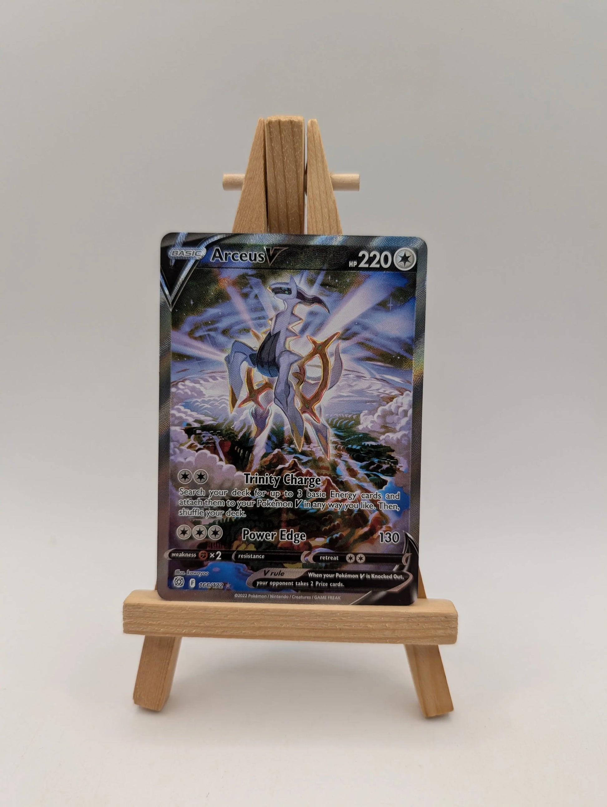 Arceus V 166/172 [Brilliant Stars] Alternate Art Pokemon FRENLY BRICKS - Open 7 Days