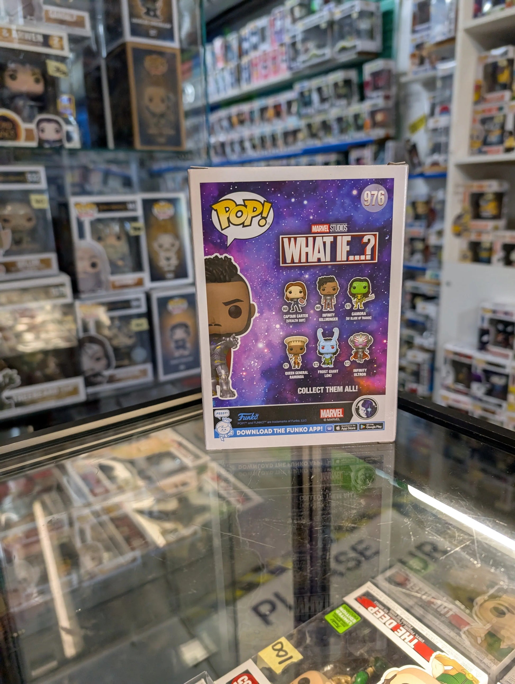 FUNKO Pop Vinyl Infinity Killmonger #976 FRENLY BRICKS - Open 7 Days