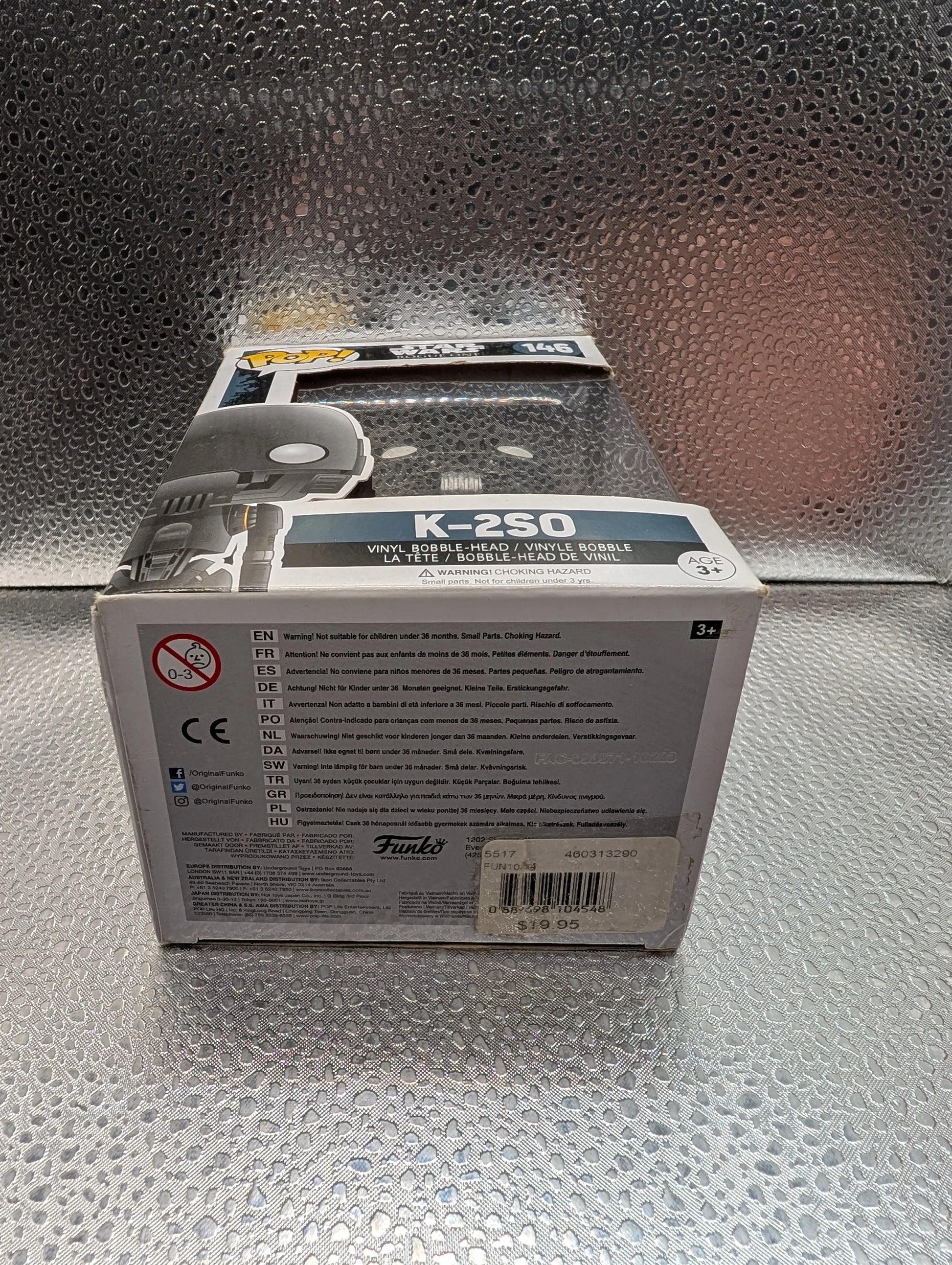 FUNKO Pop Vinyl K-2SO Star Wars #146 FRENLY BRICKS - Open 7 Days