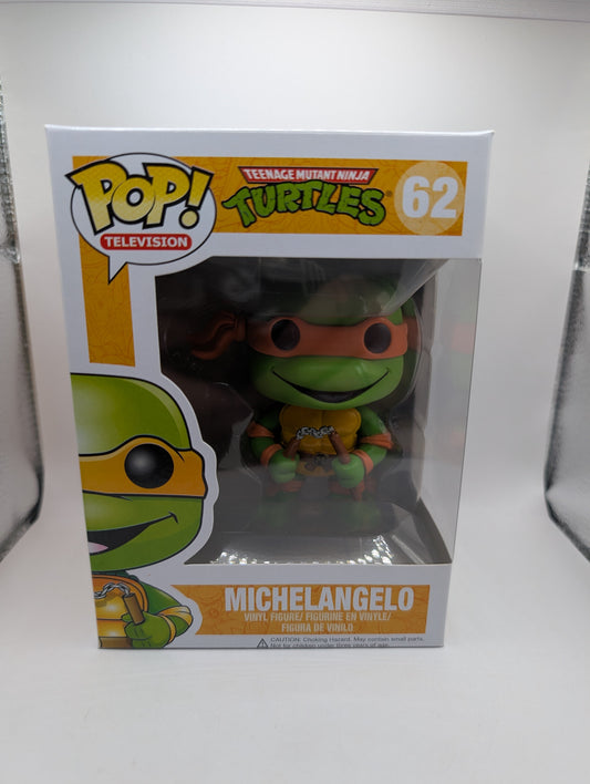 Michelangelo 62 Pop - Teenage Mutant Ninja Turtles Funko Pop! Vinyl 2015 Vaulted FRENLY BRICKS - Open 7 Days